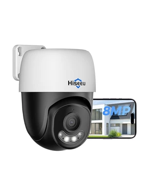 4K PoE PTZ Security Camera Outdoor with 360° Panoramic | 355 Pan & 90 Tilt for Home Surveillance, Human Auto Tracking, Color Night Vision, Human/Vehicle Detection, 2 Way Talk 4K PoE PTZ Security Camera Outdoor with 360° Panoramic | 355 Pan & 90 Tilt for Home Surveillance, Human Auto Tracking, Color Night Vision, Human/Vehicle Detection, 2 Way Talk