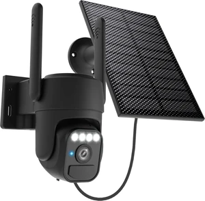 Solar Camera Outdoor Wireless, 360° Wi-Fi Home Security Cameras | 5200mAh battery with solar panel,IP65 weatherproof,color night vision,motion detection tracking,2.4G Wi-Fi only,pan/tilt Solar Camera Outdoor Wireless, 360° Wi-Fi Home Security Cameras | 5200mAh battery with solar panel,IP65 weatherproof,color night vision,motion detection tracking,2.4G Wi-Fi only,pan/tilt