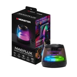 Magnetic Bluetooth Speaker, Portable Wireless Speaker with LED Lights, 5W Deep Bass, TWS Pairing, MicroSD Playback, Compact Travel Speaker Magnetic Bluetooth Speaker, Portable Wireless Speaker with LED Lights, 5W Deep Bass, TWS Pairing, MicroSD Playback, Compact Travel Speaker