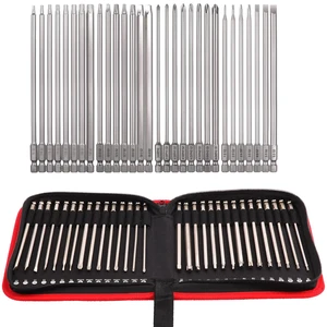 4 Inch 30 Pcs Assortment Screwdriver Bit Set Portable Long Torx Bit Set S2 Alloy Steel Magnetic Allen Wrench Drill Bit Set Impact 1/4 Hex Shank Bit Set for DIY Home Use 4 Inch 30 Pcs Assortment Screwdriver Bit Set Portable Long Torx Bit Set S2 Alloy Steel Magnetic Allen Wrench Drill Bit Set Impact 1/4 Hex Shank Bit Set for DIY Home Use
