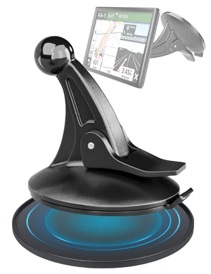 GPS Suction Cup Mount for Garmin Nuvi w/Adhesive Dashboard Pad Disk | 17mm Swivel Ball Joint Pattern, 80mm Mounting Disk Strong Ultra-Sticky Replacement Car Dash Holder for OEM Navigation Bracket GPS Suction Cup Mount for Garmin Nuvi w/Adhesive Dashboard Pad Disk | 17mm Swivel Ball Joint Pattern, 80mm Mounting Disk Strong Ultra-Sticky Replacement Car Dash Holder for OEM Navigation Bracket