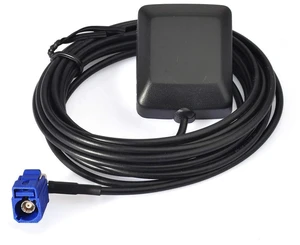 Waterproof Active Navigation GPS Antenna Fakra Blue C Right Angle | Magnetic Base GPS Antenna for Car Truck SUV Stereo Head Unit Waterproof Active Navigation GPS Antenna Fakra Blue C Right Angle | Magnetic Base GPS Antenna for Car Truck SUV Stereo Head Unit