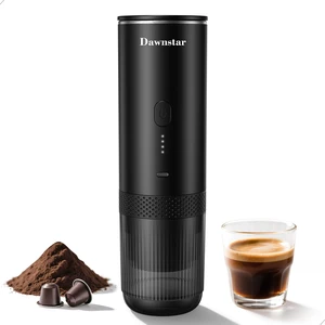 Portable Electric Espresso Machine for Travel, 86.6 Watt 2-In-1 Travel Coffee Maker for Max 10g Coffee Powder or NS Capsules, 1.5 Pounds & 7800mAh Battery Capacity, Includes Quick Charger Portable Electric Espresso Machine for Travel, 86.6 Watt 2-In-1 Travel Coffee Maker for Max 10g Coffee Powder or NS Capsules, 1.5 Pounds & 7800mAh Battery Capacity, Includes Quick Charger