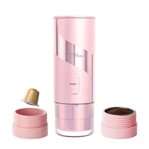 HOME Portable Espresso Coffee Maker (Grounds or Pods) with Fast Brew Technology & Single Touch Control, Ideal for Offices or Travel HOME Portable Espresso Coffee Maker (Grounds or Pods) with Fast Brew Technology & Single Touch Control, Ideal for Offices or Travel