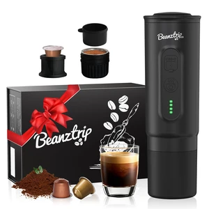 H02 PRO Portable Espresso Maker, Mini Electric Coffee Maker Compatible with Ground Coffee & NS Capsule, 20 Bar Travel Espresso Machine with Self-Heating for Camping, RV H02 PRO Portable Espresso Maker, Mini Electric Coffee Maker Compatible with Ground Coffee & NS Capsule, 20 Bar Travel Espresso Machine with Self-Heating for Camping, RV