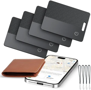 Ultra-Thin Wallet Tracker Card(iOS Only), Bluetooth Tracker Smart Card for Apple Find My iPhone Wallet GPS Tracker, Supports Wireless Charging, 10 Years Battery for Luggage, Wallets, Backpacks, Keys Ultra-Thin Wallet Tracker Card(iOS Only), Bluetooth Tracker Smart Card for Apple Find My iPhone Wallet GPS Tracker, Supports Wireless Charging, 10 Years Battery for Luggage, Wallets, Backpacks, Keys