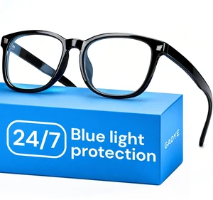 Blue Light Glasses for Computer & Gaming - Black | Blue Light Blocking, Anti UV Ray Lenses, Scratch-Resistant, Comfort Fit Blue Light Glasses for Computer & Gaming - Black | Blue Light Blocking, Anti UV Ray Lenses, Scratch-Resistant, Comfort Fit