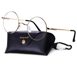 Round Blue Light Blocking Glasses for Men Women Style Computer Gaming TV Glasses Anti Eyestrain (Gold Frame) Round Blue Light Blocking Glasses for Men Women Style Computer Gaming TV Glasses Anti Eyestrain (Gold Frame)