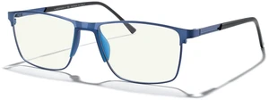 Square Reading Glasses For Men S2001 - Blue Light Blocking | Spring Hinges | Durable Alloy Material | Scratch-Resistant Resin Lenses | Integrated Nose Pads | Ideal for Computer & Reading Square Reading Glasses For Men S2001 - Blue Light Blocking | Spring Hinges | Durable Alloy Material | Scratch-Resistant Resin Lenses | Integrated Nose Pads | Ideal for Computer & Reading