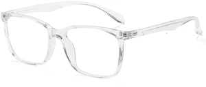 Blue Light Glasses Men Women Transparent Blue Light Blocking Computer Glasses Anti Eyestrain Lightweight Clear Frame Blue Light Glasses Men Women Transparent Blue Light Blocking Computer Glasses Anti Eyestrain Lightweight Clear Frame