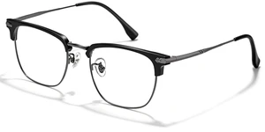 Blue Blocking Glasses Men Computer Gaming Glasses For Mens | Metal Browline, Gunmetal/Black TR90 Eyeglasses,Filter Blue Ray Blue Blocking Glasses Men Computer Gaming Glasses For Mens | Metal Browline, Gunmetal/Black TR90 Eyeglasses,Filter Blue Ray