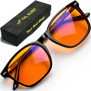 Orange Blue Light Blocking Glasses for Better Sleep - 97% Premium Acetate Amber Orange Computer Migraine Glasses for Women & Men - Amber fl 41 TV Gaming Blue Light Blockers for Eye Strain & Fatigue Orange Blue Light Blocking Glasses for Better Sleep - 97% Premium Acetate Amber Orange Computer Migraine Glasses for Women & Men - Amber fl 41 TV Gaming Blue Light Blockers for Eye Strain & Fatigue