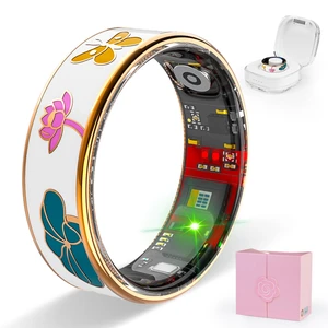 Smart Ring Health Tracker, Men & Women, Featuring a Heart Rate Monitor, Sleep Tracker, 8 Exercise Modes, Step Counter, IP68 Waterproof(White, 10) Smart Ring Health Tracker, Men & Women, Featuring a Heart Rate Monitor, Sleep Tracker, 8 Exercise Modes, Step Counter, IP68 Waterproof(White, 10)
