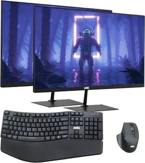 TechMagnet Cheetah 6 All-in-One PC, i5-6, 16GB RAM, 480GB SSD, Win 11, Dual 22 Inch Monitor, Wireless Ergonomic KBM, USB WiFi BT, Desktop Computers for Home, Office & Study TechMagnet Cheetah 6 All-in-One PC, i5-6, 16GB RAM, 480GB SSD, Win 11, Dual 22 Inch Monitor, Wireless Ergonomic KBM, USB WiFi BT, Desktop Computers for Home, Office & Study