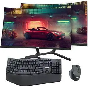 TechMagnet Cheetah 6 All-in-One PC, i5-6, 8GB RAM, 480GB SSD, Win 11, Dual 24 Inch Monitor, Wireless Ergonomic KBM, USB WiFi BT, Desktop Computers for Home, Office & Study TechMagnet Cheetah 6 All-in-One PC, i5-6, 8GB RAM, 480GB SSD, Win 11, Dual 24 Inch Monitor, Wireless Ergonomic KBM, USB WiFi BT, Desktop Computers for Home, Office & Study