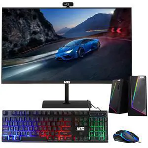 TechMagnet Cheetah 6 All-in-One PC, i5, 8GB RAM, 120GB SSD, Win 11, 22 Inch Monitor, RGB KBM, Speaker, Webcam, USB WiFi BT, Desktop Computers, Home, Office & Study TechMagnet Cheetah 6 All-in-One PC, i5, 8GB RAM, 120GB SSD, Win 11, 22 Inch Monitor, RGB KBM, Speaker, Webcam, USB WiFi BT, Desktop Computers, Home, Office & Study