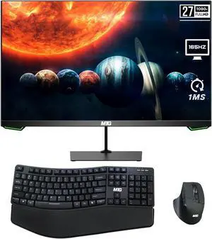 TechMagnet Cheetah 6 All-in-One PC, i5-8, 8GB RAM, 120GB SSD, Win 11, 27 Inch Curved Monitor, Wireless Ergonomic KBM, USB WiFi BT, Desktop Computers for Home, Office & Study TechMagnet Cheetah 6 All-in-One PC, i5-8, 8GB RAM, 120GB SSD, Win 11, 27 Inch Curved Monitor, Wireless Ergonomic KBM, USB WiFi BT, Desktop Computers for Home, Office & Study