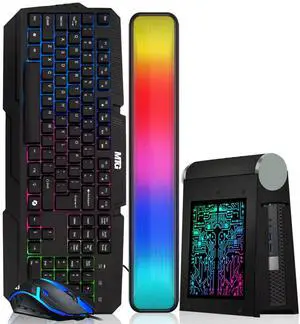TechMagnet CyberCube Mini PC, i7, 8GB RAM, 256GB SSD, Win 11, RGB KBM, Soundbar, USB WiFi BT, Desktop Computers for Home, Office & Study TechMagnet CyberCube Mini PC, i7, 8GB RAM, 256GB SSD, Win 11, RGB KBM, Soundbar, USB WiFi BT, Desktop Computers for Home, Office & Study
