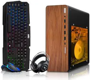 HP Full Dark Gaming PC Desktop Computer AMD Ryzen 3 PRO, RX 550 Graphics, 8GB RAM, 256GB SSD, RGB KBM, Headphone, WiFi BT, Win 11 HP Full Dark Gaming PC Desktop Computer AMD Ryzen 3 PRO, RX 550 Graphics, 8GB RAM, 256GB SSD, RGB KBM, Headphone, WiFi BT, Win 11