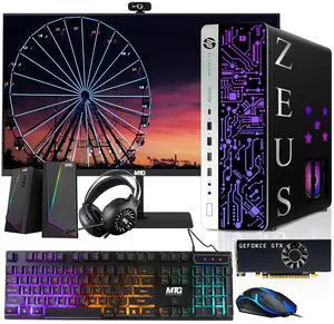 HP G3 Gaming Desktop Computer PC, i5, 16GB RAM, 1TB SSD + 4TB HDD, GTX 1050 Ti Graphics, 22 Inch Monitor, RGB KBM, Speaker, Headphone, Webcam, USB WiFi BT, Win 11 Pro HP G3 Gaming Desktop Computer PC, i5, 16GB RAM, 1TB SSD + 4TB HDD, GTX 1050 Ti Graphics, 22 Inch Monitor, RGB KBM, Speaker, Headphone, Webcam, USB WiFi BT, Win 11 Pro
