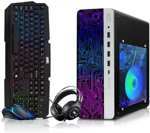 HP Gaming Desktop Computer PC, AMD Ryzen 3 Pro, 8GB RAM, 256GB SSD, RX 550 Graphics, RGB KBM, Headphone, USB WiFi BT, Win 11 Pro HP Gaming Desktop Computer PC, AMD Ryzen 3 Pro, 8GB RAM, 256GB SSD, RX 550 Graphics, RGB KBM, Headphone, USB WiFi BT, Win 11 Pro