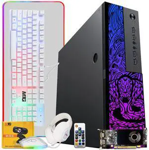 TechMagnet Cobra Gaming PC, Intel i5, 32GB RAM, 1TB SSD + 2TB HDD Win 11, Desktop Computer, RX 550 Graphics, MTG 4 in 1 Kit, Webcam, USB WiFi, Home & Office TechMagnet Cobra Gaming PC, Intel i5, 32GB RAM, 1TB SSD + 2TB HDD Win 11, Desktop Computer, RX 550 Graphics, MTG 4 in 1 Kit, Webcam, USB WiFi, Home & Office