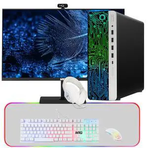 HP G3 Gaming Computer Desktop PC, i5, 32GB RAM, 240GB SSD, RX 550 Graphics, 27 Inch Curved Monitor, MTG 4 in 1 Kit, Webcam, USB WiFi BT, Win 11 Pro HP G3 Gaming Computer Desktop PC, i5, 32GB RAM, 240GB SSD, RX 550 Graphics, 27 Inch Curved Monitor, MTG 4 in 1 Kit, Webcam, USB WiFi BT, Win 11 Pro