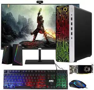HP G3 Gaming Computer Desktop PC, i5, 32GB RAM, 240GB SSD, RX 550 Graphics, 27 Inch Curved Monitor, RGB KBM, Speaker, Webcam, USB WiFi BT, Win 11 Pro HP G3 Gaming Computer Desktop PC, i5, 32GB RAM, 240GB SSD, RX 550 Graphics, 27 Inch Curved Monitor, RGB KBM, Speaker, Webcam, USB WiFi BT, Win 11 Pro