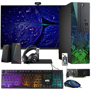 TechMagnet Lumos 8 Gaming Desktop Computer PC, i7, 16GB RAM, 2TB HDD, GTX 1650 Graphics, 22 Inch Monitor, RGB KBM, Speaker, Headphone, USB WiFi BT, Win 11 TechMagnet Lumos 8 Gaming Desktop Computer PC, i7, 16GB RAM, 2TB HDD, GTX 1650 Graphics, 22 Inch Monitor, RGB KBM, Speaker, Headphone, USB WiFi BT, Win 11