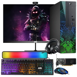TechMagnet Lumos 8 Gaming Desktop Computer PC, i7, 16GB RAM, 512GB SSD, GTX 1650 Graphics, 22 Inch Monitor, RGB KBM, Soundbar, Headphone, USB WiFi BT, Win 11 TechMagnet Lumos 8 Gaming Desktop Computer PC, i7, 16GB RAM, 512GB SSD, GTX 1650 Graphics, 22 Inch Monitor, RGB KBM, Soundbar, Headphone, USB WiFi BT, Win 11