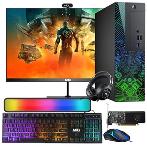 TechMagnet Lumos 8 Gaming Desktop Computer PC, i7, 16GB RAM, 2TB HDD, GTX 1650 Graphics, 24 Inch Monitor, RGB KBM, Soundbar, Headphone, USB WiFi BT, Win 11 TechMagnet Lumos 8 Gaming Desktop Computer PC, i7, 16GB RAM, 2TB HDD, GTX 1650 Graphics, 24 Inch Monitor, RGB KBM, Soundbar, Headphone, USB WiFi BT, Win 11
