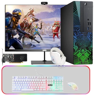 TechMagnet Lumos 8 Gaming Desktop Computer PC, i5, 16GB RAM, 2TB HDD, GTX 1650 Graphics, 27 Inch Monitor, RGB White KBM & RGB White Headphone, USB WiFi BT, Win 11 TechMagnet Lumos 8 Gaming Desktop Computer PC, i5, 16GB RAM, 2TB HDD, GTX 1650 Graphics, 27 Inch Monitor, RGB White KBM & RGB White Headphone, USB WiFi BT, Win 11