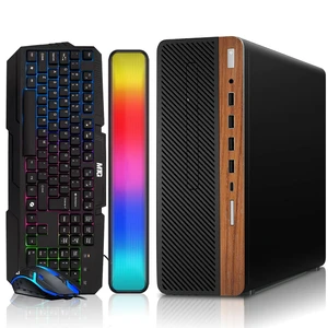 TechMagnet HP G4 Desktop Computer Gaming PC, i5, 16GB RAM, 512GB SSD, GTX 1650 Graphics, RGB KBM, Soundbar, USB WiFi BT, Win 11 TechMagnet HP G4 Desktop Computer Gaming PC, i5, 16GB RAM, 512GB SSD, GTX 1650 Graphics, RGB KBM, Soundbar, USB WiFi BT, Win 11