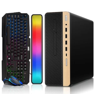 TechMagnet HP G4 Desktop Computer Gaming PC, i5, 16GB RAM, 512GB SSD, GTX 1650 Graphics, RGB KBM, Soundbar, USB WiFi BT, Win 11 TechMagnet HP G4 Desktop Computer Gaming PC, i5, 16GB RAM, 512GB SSD, GTX 1650 Graphics, RGB KBM, Soundbar, USB WiFi BT, Win 11