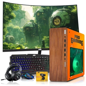 HP Full Dark Desktop Computer Gaming PC, Phoenix AMD Ryzen 3 Pro, 16GB RAM, 512GB SSD, RX 550 Graphics, 27 Inch Curved Monitor, RGB KBM, Headphone, Webcam, USB WiFi BT, Win 11 HP Full Dark Desktop Computer Gaming PC, Phoenix AMD Ryzen 3 Pro, 16GB RAM, 512GB SSD, RX 550 Graphics, 27 Inch Curved Monitor, RGB KBM, Headphone, Webcam, USB WiFi BT, Win 11