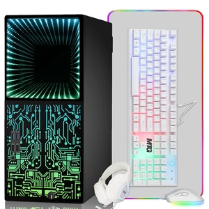 TechMagnet Horizon+ Gaming PC, i7, 16GB RAM, 256GB SSD, RX 550 4GB Graphics, 4 in 1 Gaming Kit, USB WiFi BT, Win 11 TechMagnet Horizon+ Gaming PC, i7, 16GB RAM, 256GB SSD, RX 550 4GB Graphics, 4 in 1 Gaming Kit, USB WiFi BT, Win 11
