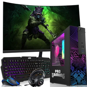TechMagnet Desktop Computer PC, i5, 16GB RAM, 256GB SSD, GTX 1650 Graphics, 27 Inch Curved Monitor, RGB KBM, Headphone, USB WiFi BT, Win 11 TechMagnet Desktop Computer PC, i5, 16GB RAM, 256GB SSD, GTX 1650 Graphics, 27 Inch Curved Monitor, RGB KBM, Headphone, USB WiFi BT, Win 11