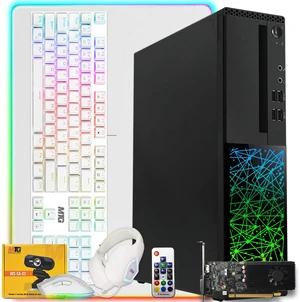 TechMagnet Galaxy Gaming PC, i5, 16GB RAM, 240GB SSD, GTX 1650 Graphics, 4 in 1 Gaming Kit, Webcam, USB WiFi BT, Win 11 TechMagnet Galaxy Gaming PC, i5, 16GB RAM, 240GB SSD, GTX 1650 Graphics, 4 in 1 Gaming Kit, Webcam, USB WiFi BT, Win 11