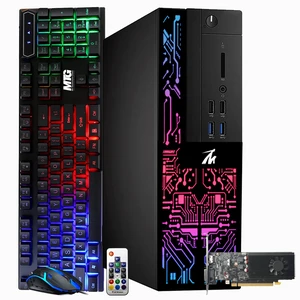 TechMagnet Siwa 6 Gaming PC, i3, 16GB RAM, 512GB SSD, GTX 1650 Graphics, RGB KBM, USB WiFi BT, Win 11 TechMagnet Siwa 6 Gaming PC, i3, 16GB RAM, 512GB SSD, GTX 1650 Graphics, RGB KBM, USB WiFi BT, Win 11