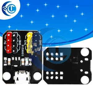 AMS1117 Adjustable Voltage Regulator Module | 3.3V/5V Dual Output Power Supply with Micro-B USB Input for AMS1117 Adjustable Voltage Regulator Module | 3.3V/5V Dual Output Power Supply with Micro-B USB Input for