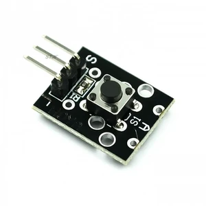 KY-004 3pin Button Key Switch Sensor Module for Diy Starter Kit 6*6*5mm 6x6x5mm KY004 KY-004 3pin Button Key Switch Sensor Module for Diy Starter Kit 6*6*5mm 6x6x5mm KY004