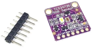 RGB Color Sensor TCS34725 with IR Filter and White LED for UNO R3 RGB Color Sensor TCS34725 with IR Filter and White LED for UNO R3