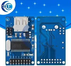 CH376/CH376S USB Flash Module: 12MHz USB Control Transfer Support Read-Write Capability Included CH376/CH376S USB Flash Module: 12MHz USB Control Transfer Support Read-Write Capability Included