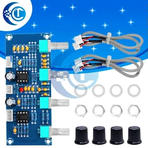 XH-A901 NE5532 Tone Board preamp Pre-amp With treble bass volume adjustment pre-amplifier Tone Controller For amplifier Board XH-A901 NE5532 Tone Board preamp Pre-amp With treble bass volume adjustment pre-amplifier Tone Controller For amplifier Board