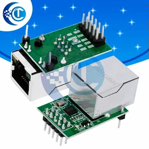 CH9120 3.3V Ethernet-to-TTL Serial Converter Module: 10M Ethernet Interface with Transparent Transmission CH9120 3.3V Ethernet-to-TTL Serial Converter Module: 10M Ethernet Interface with Transparent Transmission