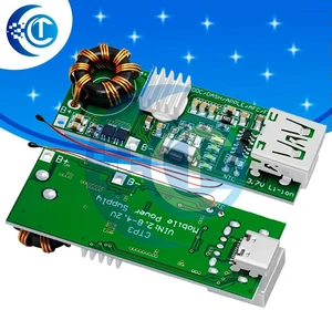 PD/QC4.0/QC3.0 Dual-Way Quick Charge Board: Type-C USB for Power Banks & Phones (4.5A 18W, 3.7V-5V/9V Boost) PD/QC4.0/QC3.0 Dual-Way Quick Charge Board: Type-C USB for Power Banks & Phones (4.5A 18W, 3.7V-5V/9V Boost)