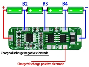 1PC BMS Protection Module (4S 20A): 4.35V/2.5V Protection + 5A Discharge & Cell Balancing 1PC BMS Protection Module (4S 20A): 4.35V/2.5V Protection + 5A Discharge & Cell Balancing
