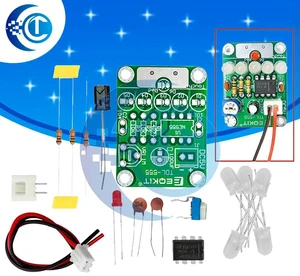 DIY Kit Touch LED Light Kit Touch Delay Lamp Electronic Parts Production Kit DC 5V adjustable 3s to 130s Adjustable DIY Kit Touch LED Light Kit Touch Delay Lamp Electronic Parts Production Kit DC 5V adjustable 3s to 130s Adjustable