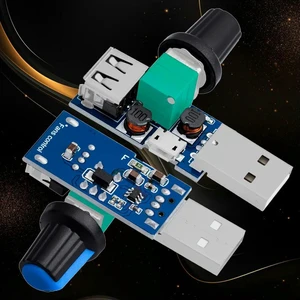 XY-FS Fan Speed Controller USB Powered 5W DC 4V-12V Stepless Adjustment for Multi-Speed Cooling XY-FS Fan Speed Controller USB Powered 5W DC 4V-12V Stepless Adjustment for Multi-Speed Cooling