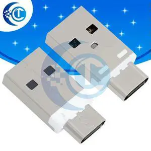 QC4.0/QC3.0/PD 5A Fast Charging Adapter - Mini USB 3.1 Type-A to Type-C Converter for Mobile Chargers QC4.0/QC3.0/PD 5A Fast Charging Adapter - Mini USB 3.1 Type-A to Type-C Converter for Mobile Chargers
